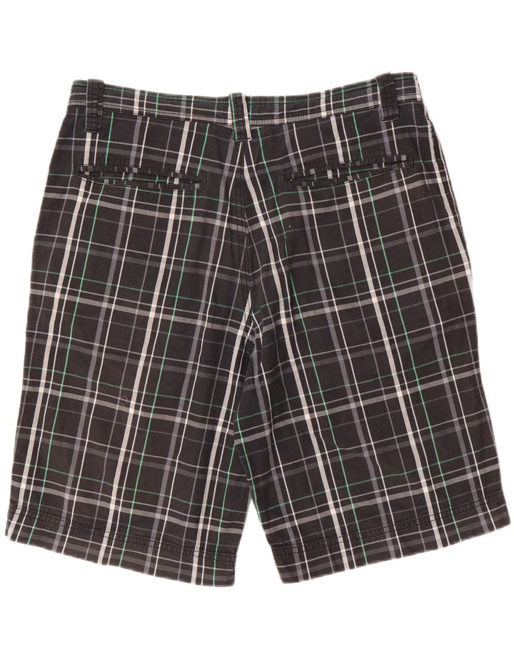 Nike Herre Casual Shorts W33 Medium Sort Plaid Bomuld Sports