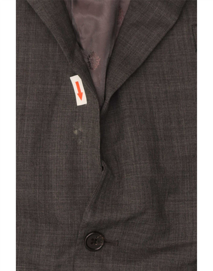 Ralph Lauren Herre Longline 2-knap blazerjakke UK 46 2XL Grå Klassisk