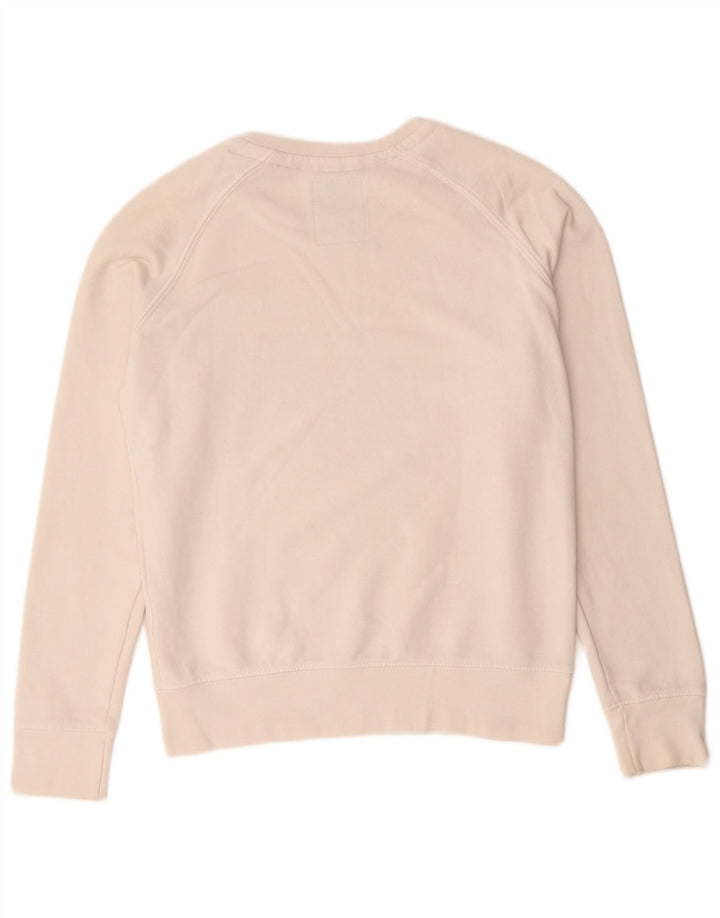 ALPHA INDUSTRIES Grafisk sweatshirt til mænd XS Hvid