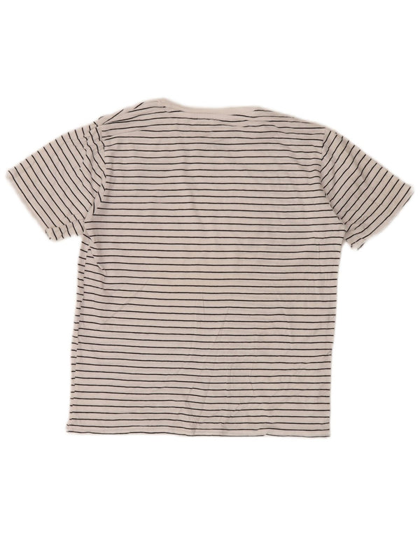 CALVIN KLEIN JEANS T-shirt top til piger 14-15 år stor hvid stribet