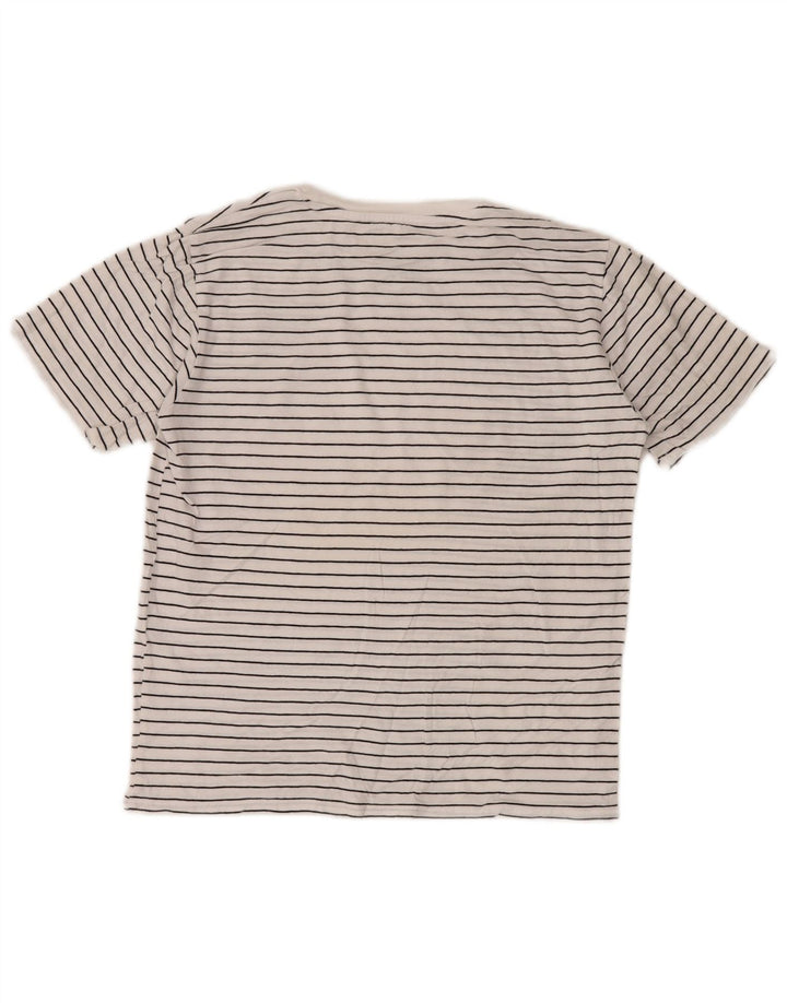 CALVIN KLEIN JEANS T-shirt top til piger 14-15 år stor hvid stribet