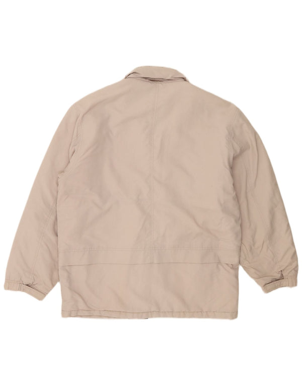 Vintage hættejakke til mænd UK 42 XL Beige