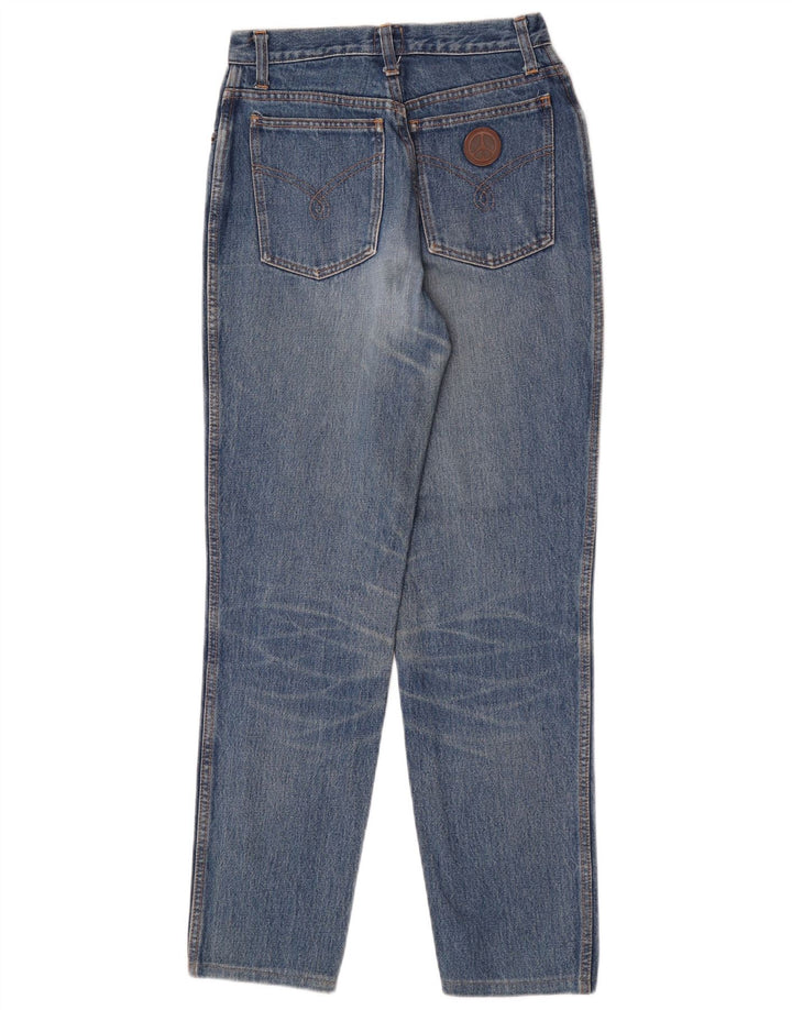 Moschino koniske jeans til kvinder W28 L28 blå bomuld