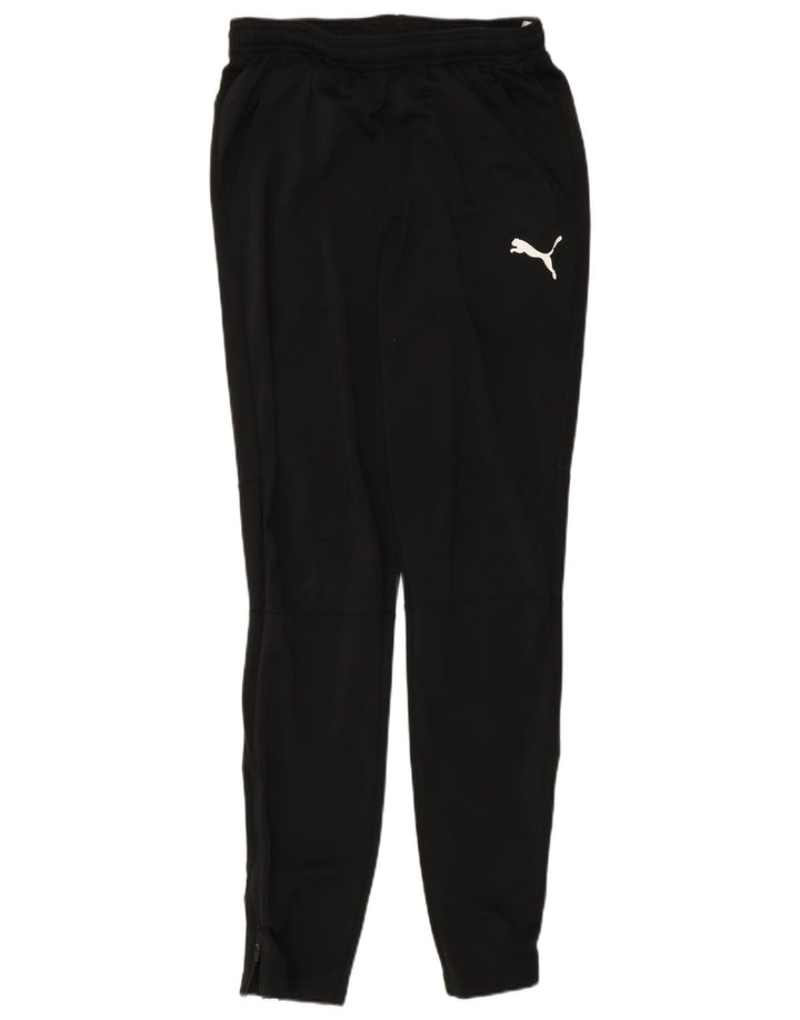 Puma Herre Regular Tracksuit Bukser Joggers Small Black Polyester