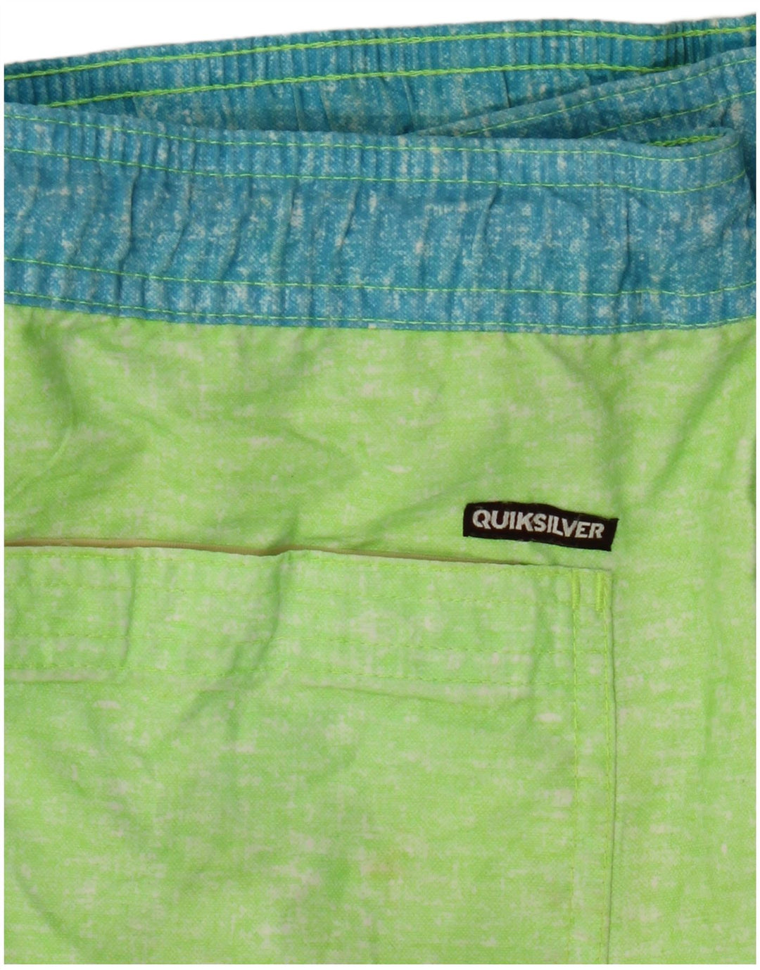 Quiksilver Badeshorts til mænd Stor grøn farveblok