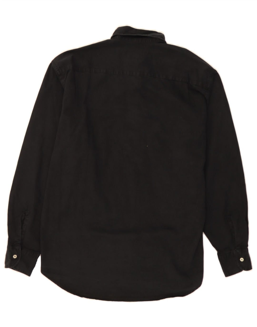 UNLIMITED Mens Shirt Large Black Vintage Unlimited and Second-Hand Unlimited from Messina Hembry 