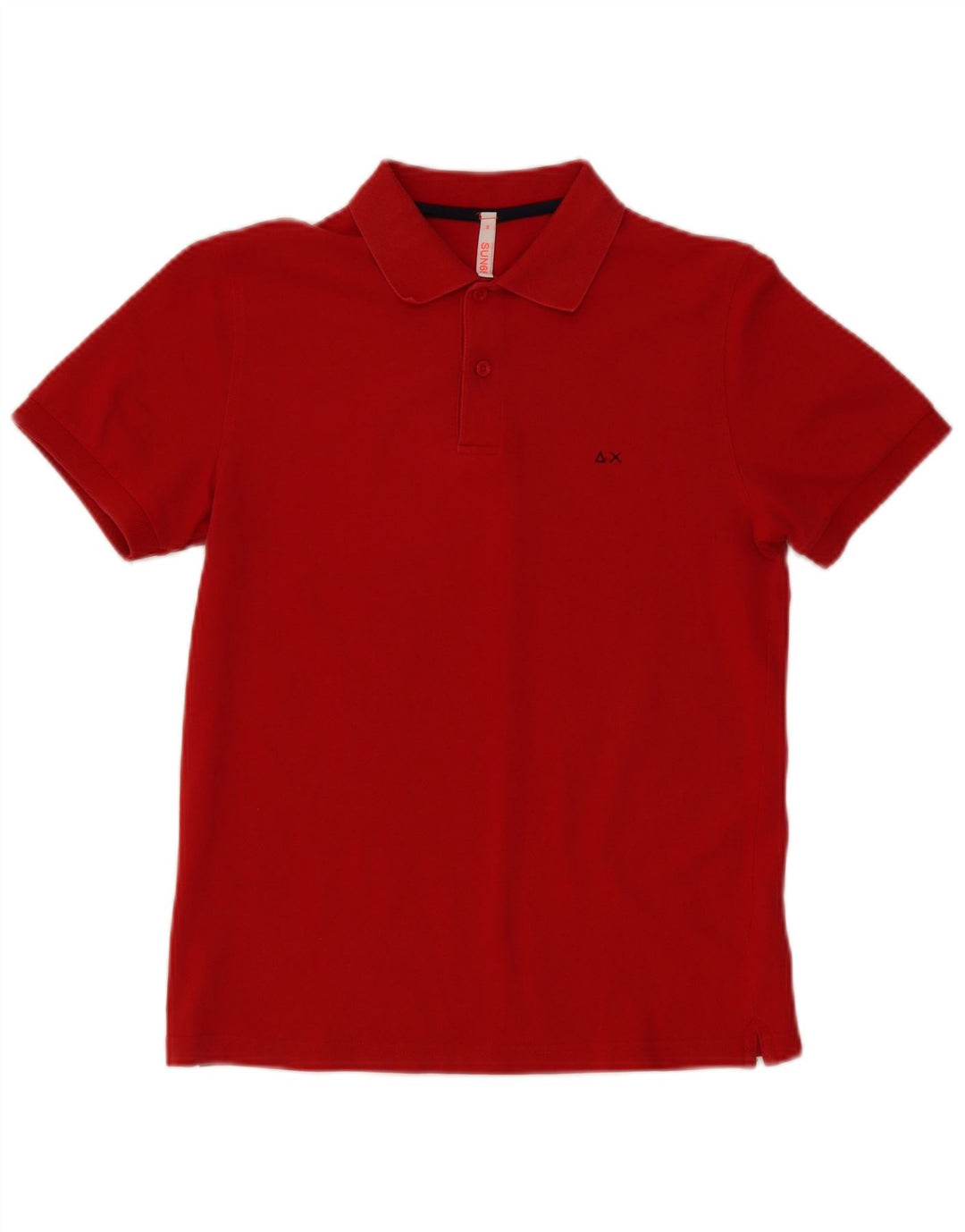 Sun68 Herre poloshirt Lille rød bomuld