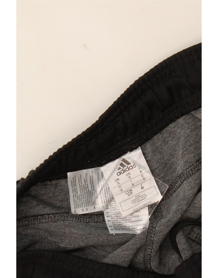 ADIDAS Mens Tracksuit Trousers Joggers Small Black Polyester Vintage Adidas and Second-Hand Adidas from Messina Hembry 