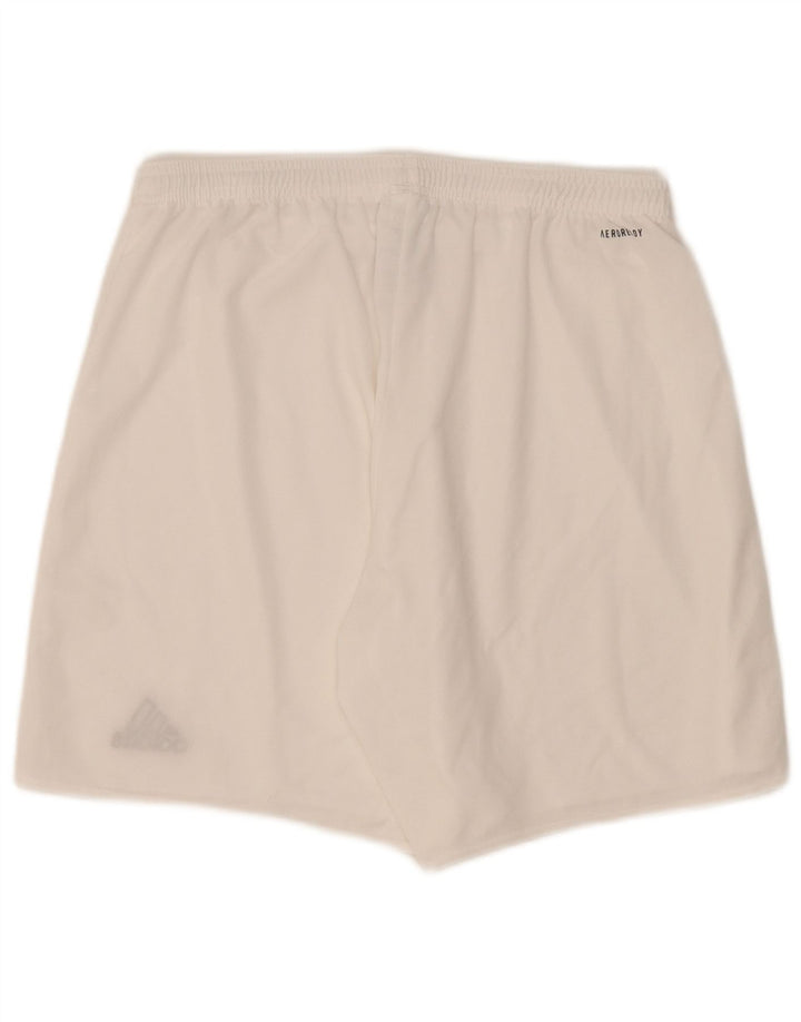 Adidas Sportsshorts til mænd store hvide polyester