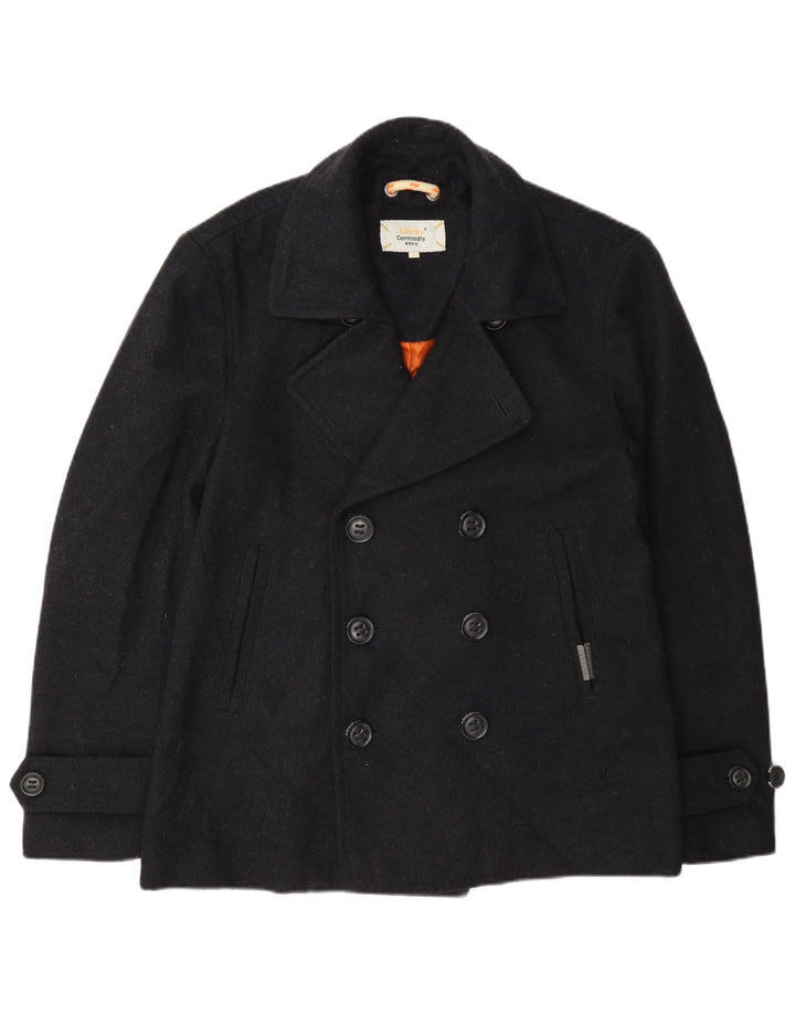 Superdry Men Pea Coat UK 42 XL Grå