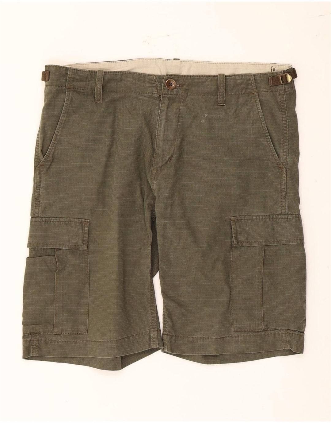 Carhartt Herre Cargo Shorts W32 Medium Khaki Bomuld