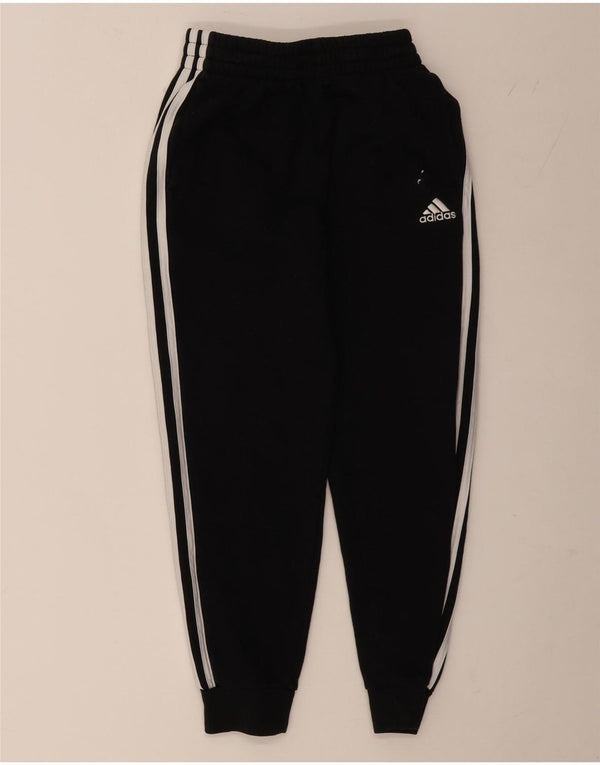 Adidas Drenge Træningsdragt Bukser Joggers 10-11 år Medium Sort Bomuld