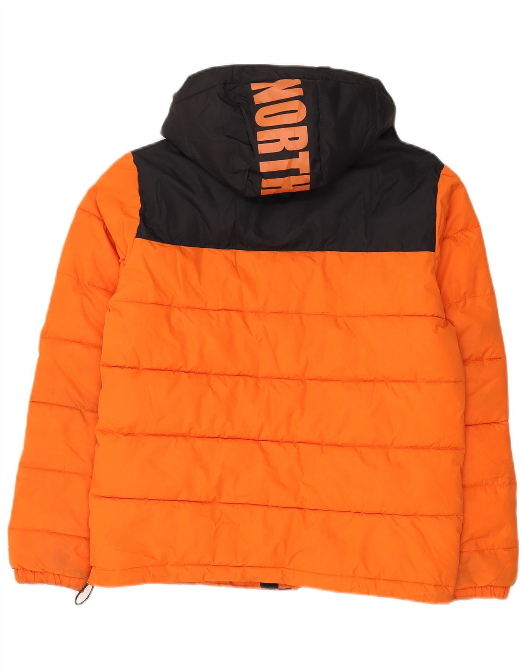 North Sails drenge grafisk polstret jakke 13-14 år orange farveblok