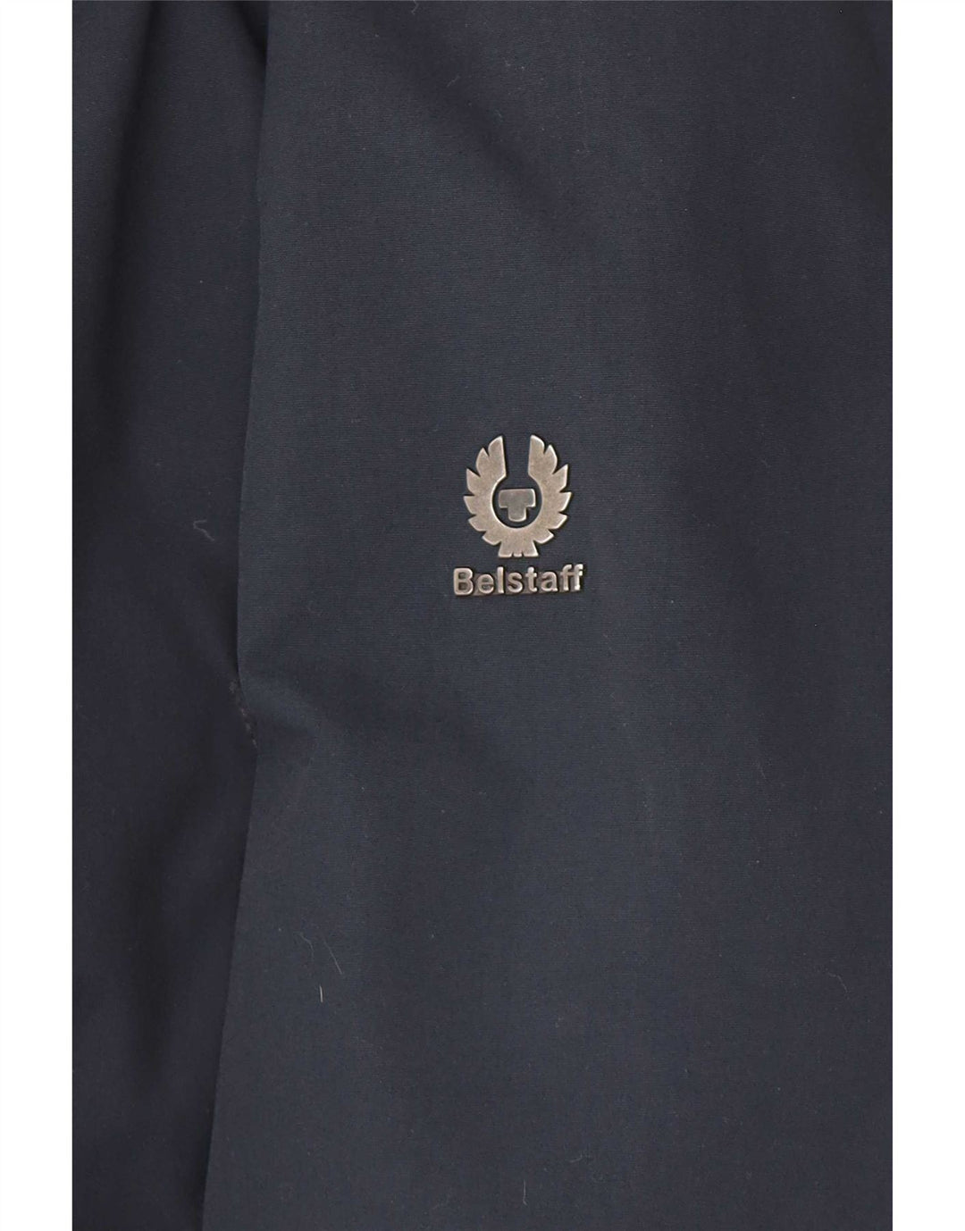 Belstaff Herre Hooded Parka Jacket UK 40 Large Navy Blue Nylon