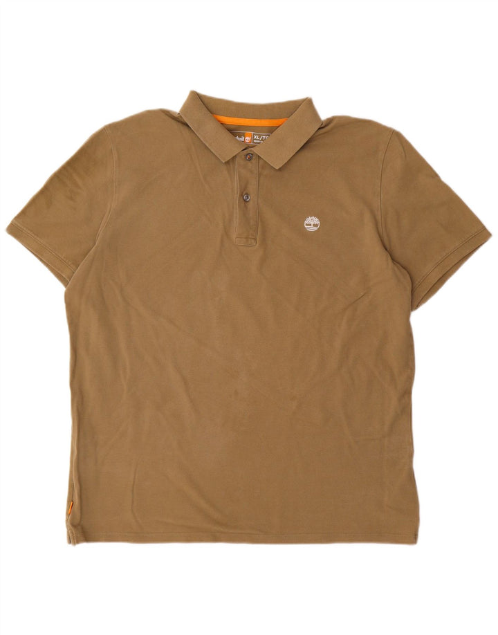 Timberland Herre Regular Fit Polo Shirt XL Beige