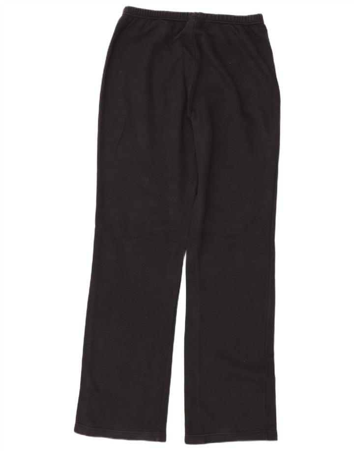 Champion Womens træningsdragt Bukser UK 12 Medium Sort Bomuld