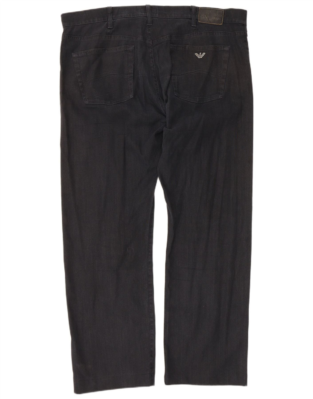 Armani Straight Casual Bukser til mænd W42 L30 Sort