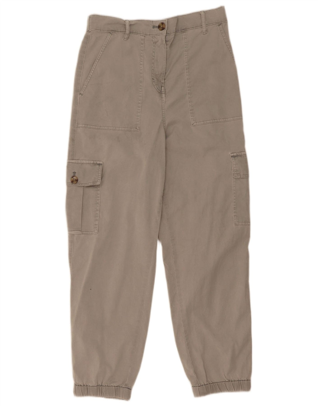 Marks & Spencer Joggers Cargo Bukser til kvinder UK 8 Small W26 L25 Grå