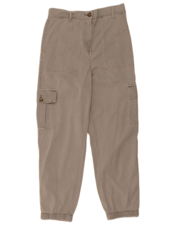 Marks & Spencer Joggers Cargo Bukser til kvinder UK 8 Small W26 L25 Grå