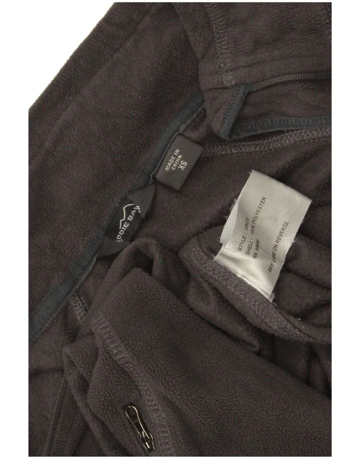 Eddie Bauer Dame Fleecejakke UK 6 XS Sort Polyester