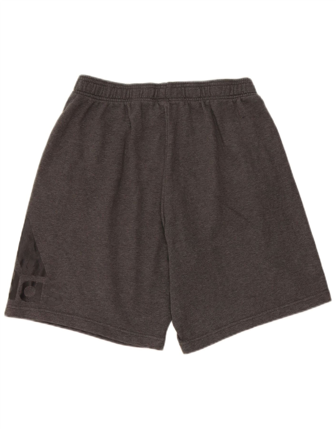 Adidas grafiske sportsshorts til mænd mellemgrå bomuld