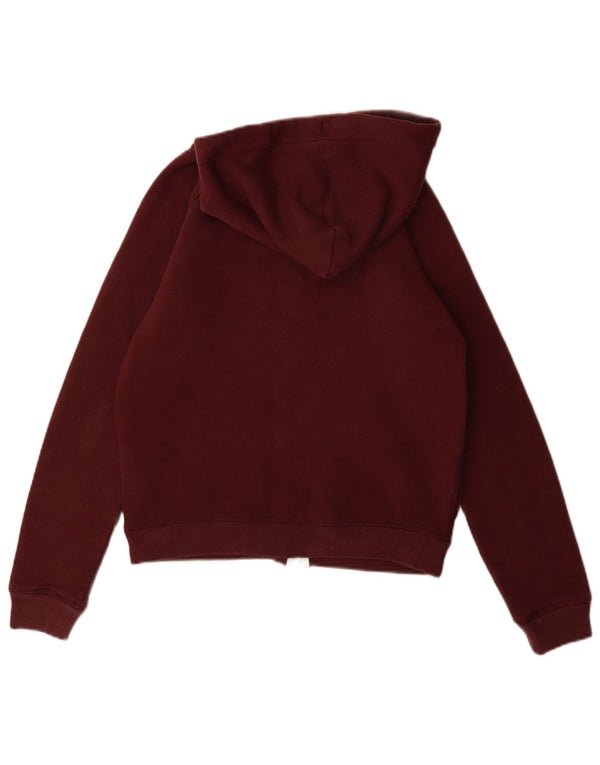 Jack Wills Dame Hættetrøje Sweater UK 8 Lille Bourgogne bomuld