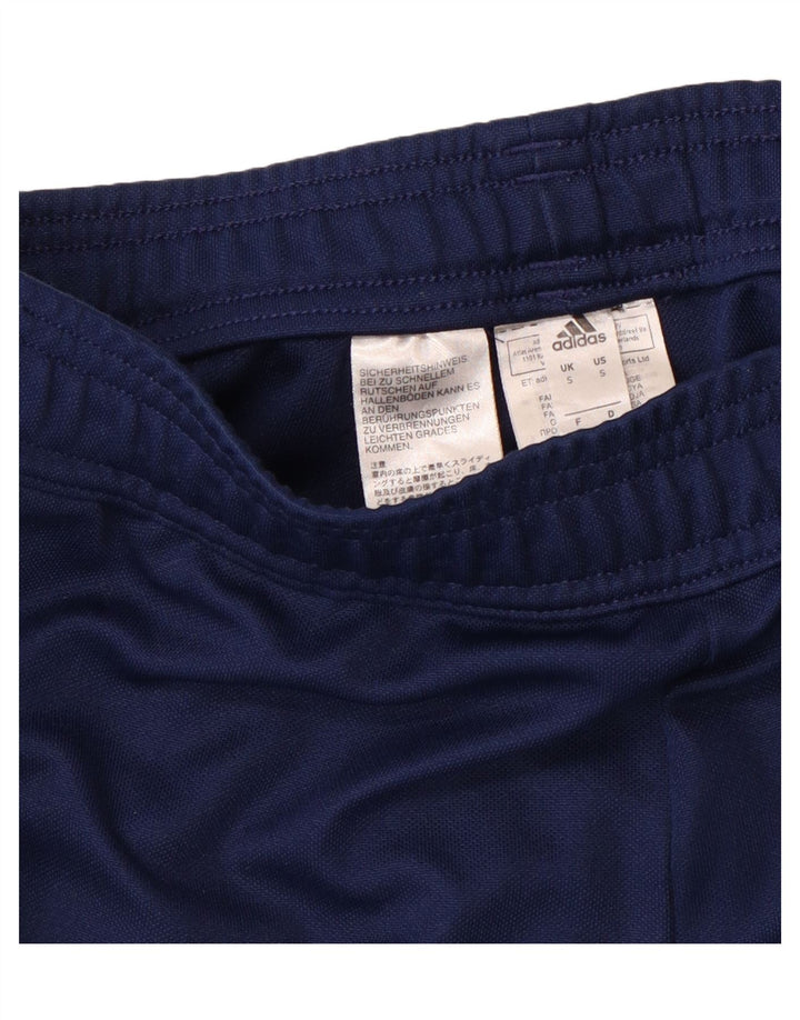 ADIDAS Mens Climalite Tracksuit Trousers Small Navy Blue Polyester Vintage Adidas and Second-Hand Adidas from Messina Hembry 