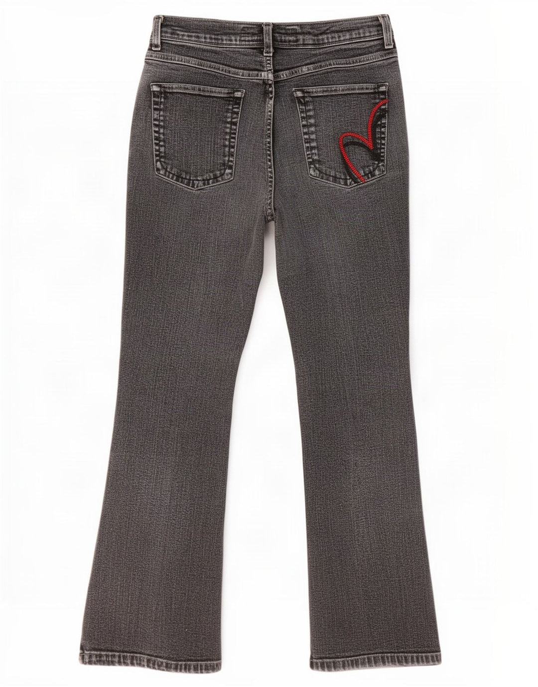 Marks & Spencer Dame Per Una Bootcut Jeans UK 14 Medium W30 L27 Grå