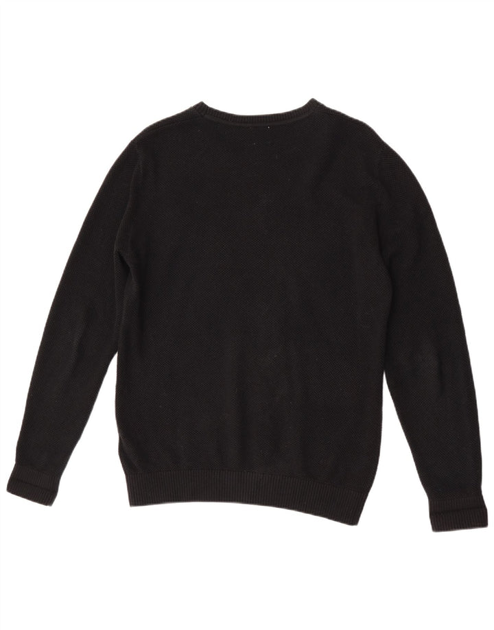Gap herre rund hals sweater lille sort bomuld