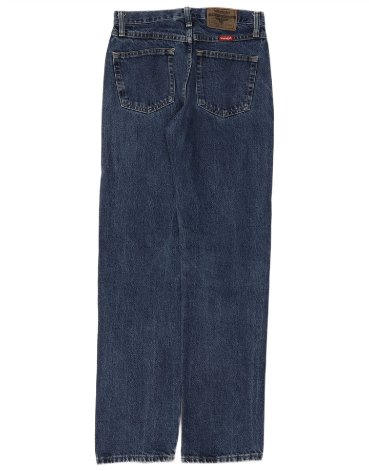 Wrangler Herre Regular Fit Straight Jeans W29 L32 Blå Bomuld