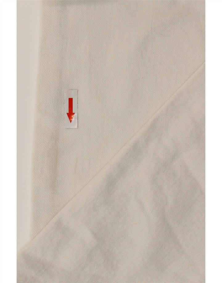 Zara Dame Flared Jeans EU 36 XS W26 L32 Hvid