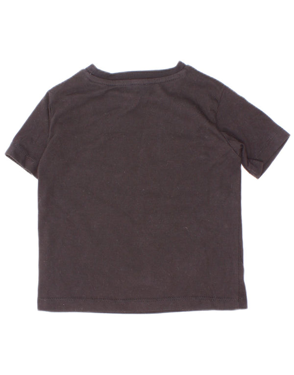 Reebok Baby Boys Grafisk T-Shirt Top 12-18 måneder Sort Bomuld