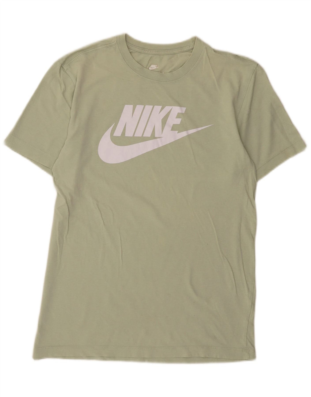 Nike grafisk T-shirt top til mænd, lille grøn bomuld