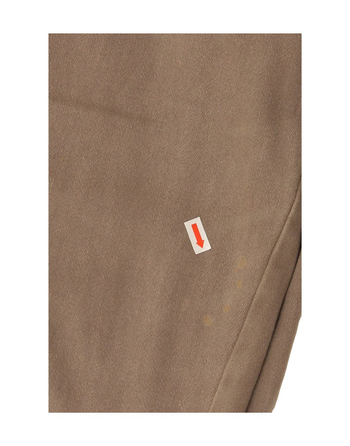 CLARK Womens Straight Capri Trousers W28 L25 Brown Vintage CLARK and Second-Hand CLARK from Messina Hembry 