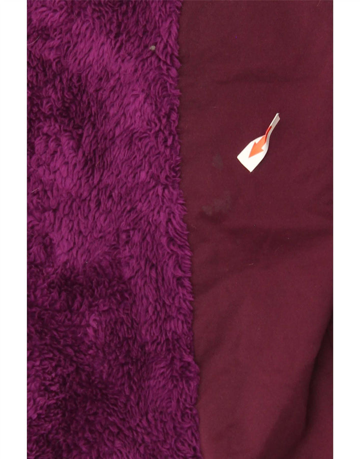 Columbia dame fleecejakke UK 16 Stor rødbrun polyester
