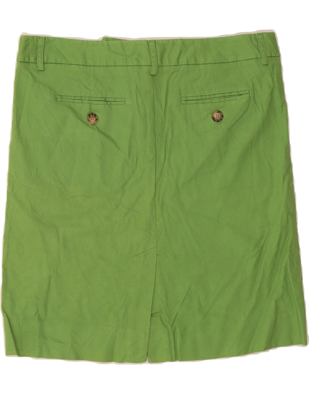 MOSSIMO Womens Stretch Straight Skirt US 8 Medium W34  Green Cotton Vintage Mossimo and Second-Hand Mossimo from Messina Hembry 