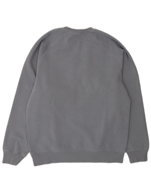Carhartt Mens Sweatshirt Jumper Medium Blue Cotton