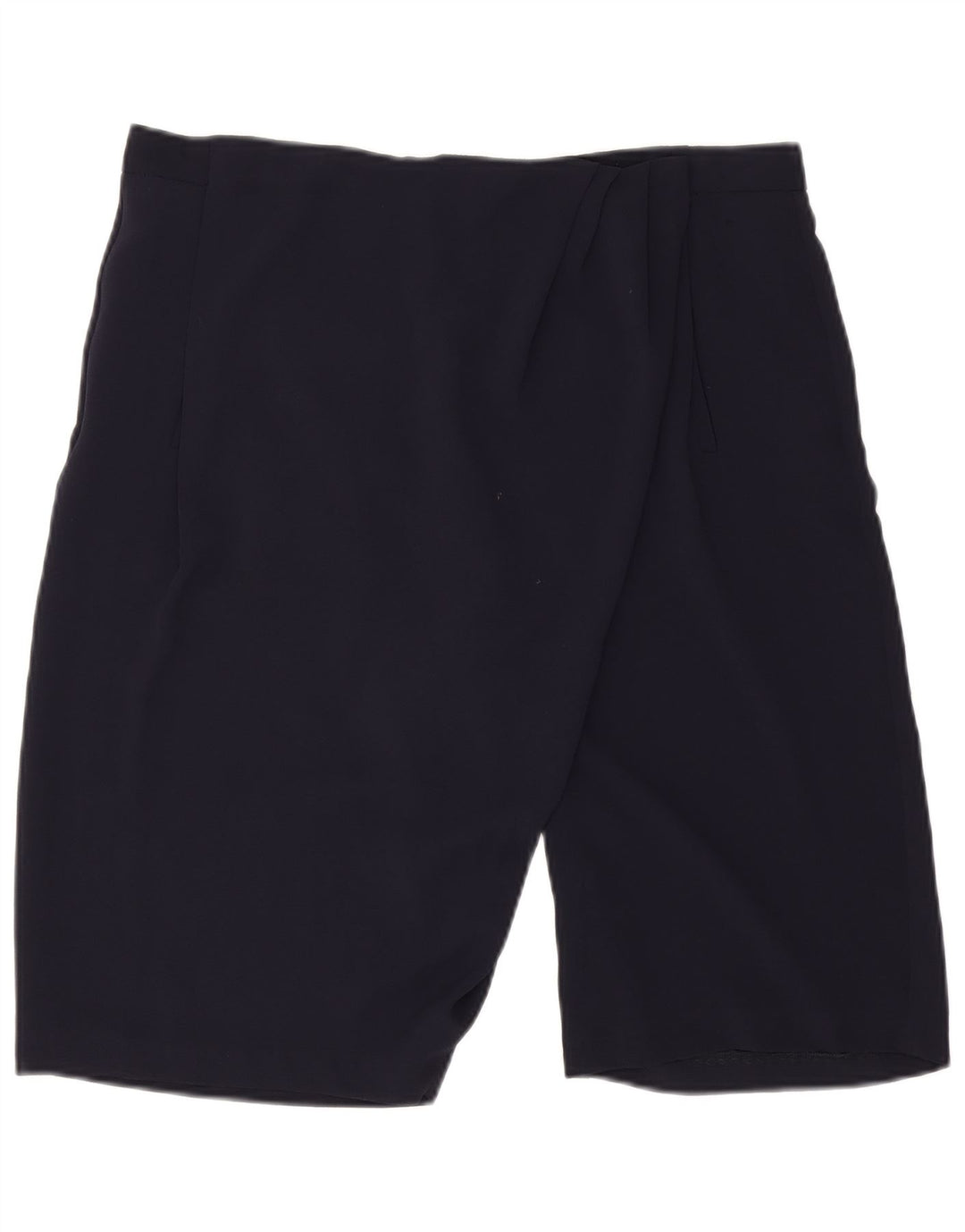 Zara Chino Shorts Large W32 Marineblå polyester