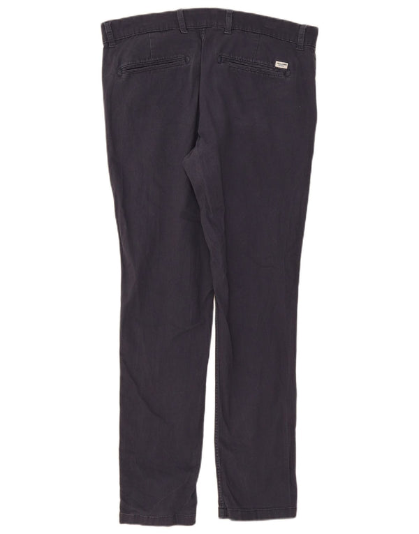 Jack & Jones Herre Slim Chino Bukser W34 L29 Marineblå Bomuld