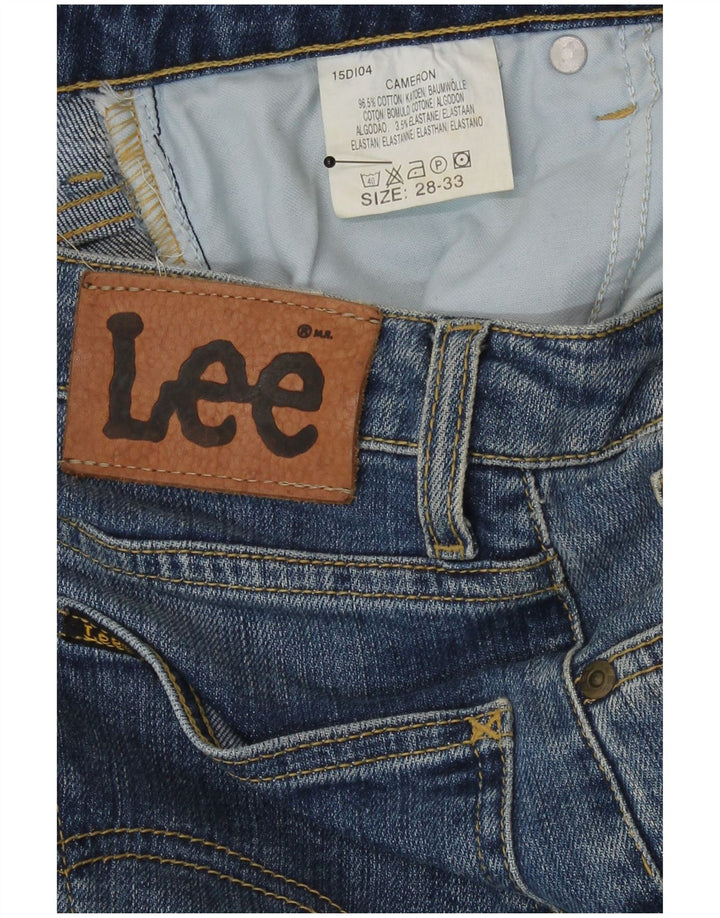 Lee Dame Cameron Bootcut Jeans W28 L33 Blå Bomuld