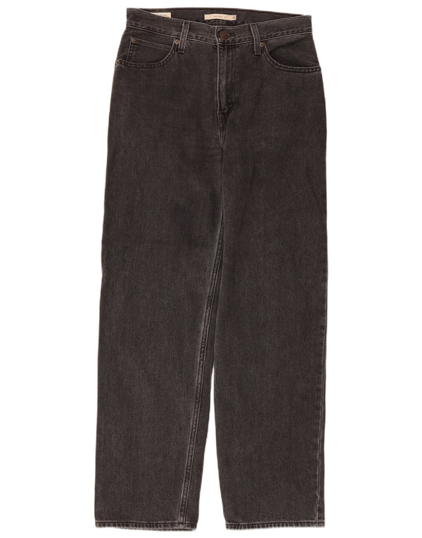 Levi's Dame Dad Tapered Jeans W26 L30 Grå Bomuld