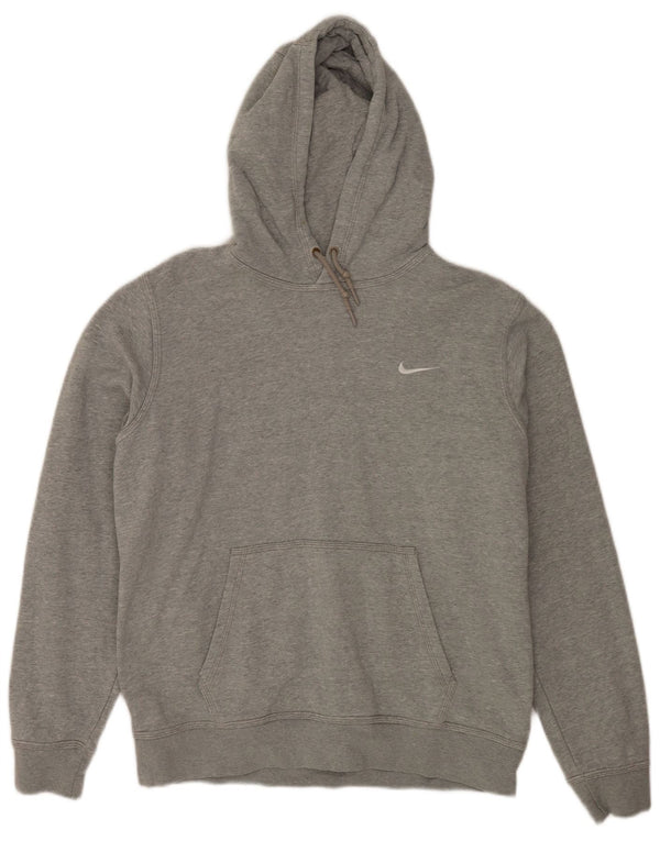 Nike Herre hættetrøje Jumper Large Grå Flecked Bomuld