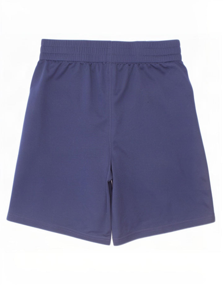 Adidas drenge grafiske sportsshorts 10-11 år Medium marineblå polyester
