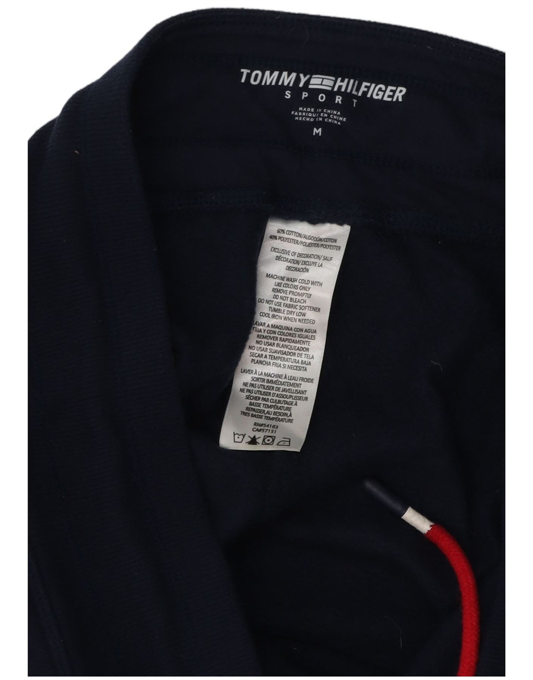 TOMMY HILFIGER Træningsdragt til kvinder Joggers UK 14 Medium Navy Blue