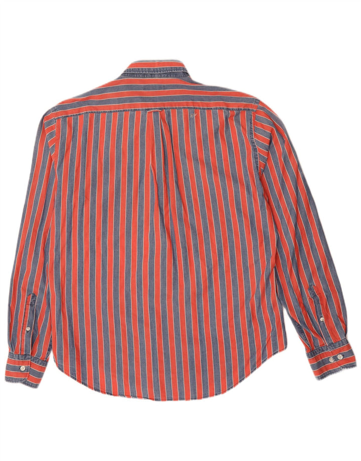 GANT Mens Shirt Large Red Striped Cotton