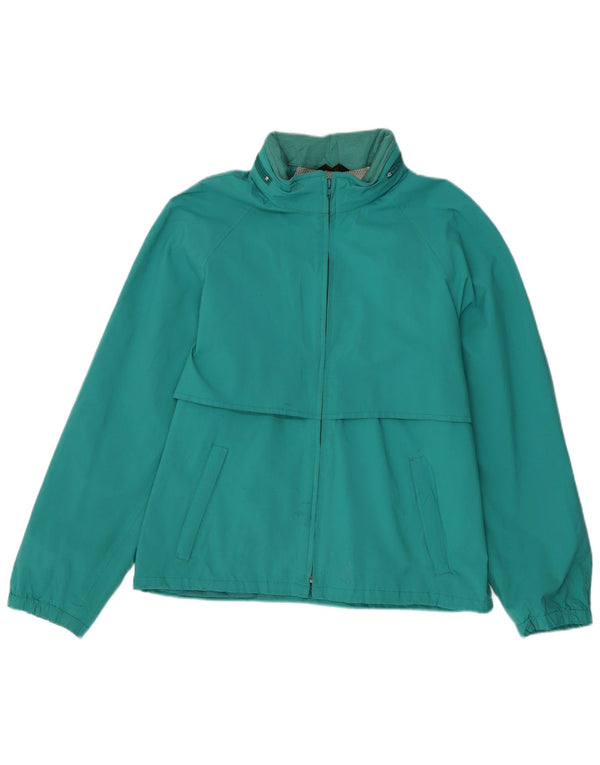 Eddie Bauer Regnjakke til mænd UK 38 Medium Green Polyester