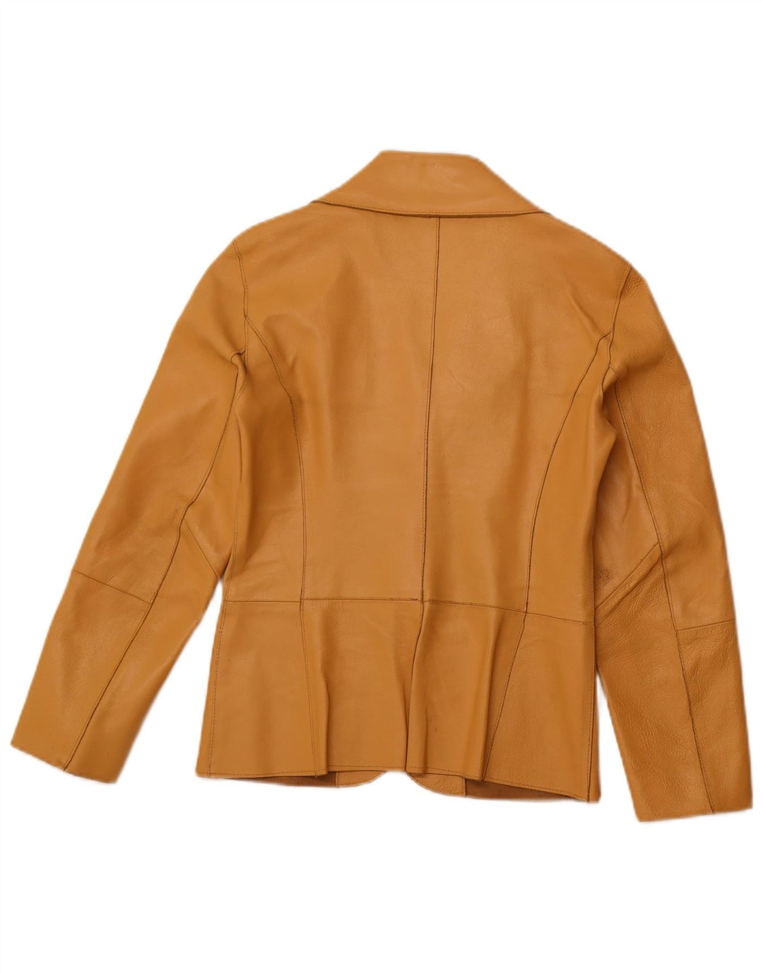 Vintage Dame 2 Button Blazer Jacket UK 10 Small Beige