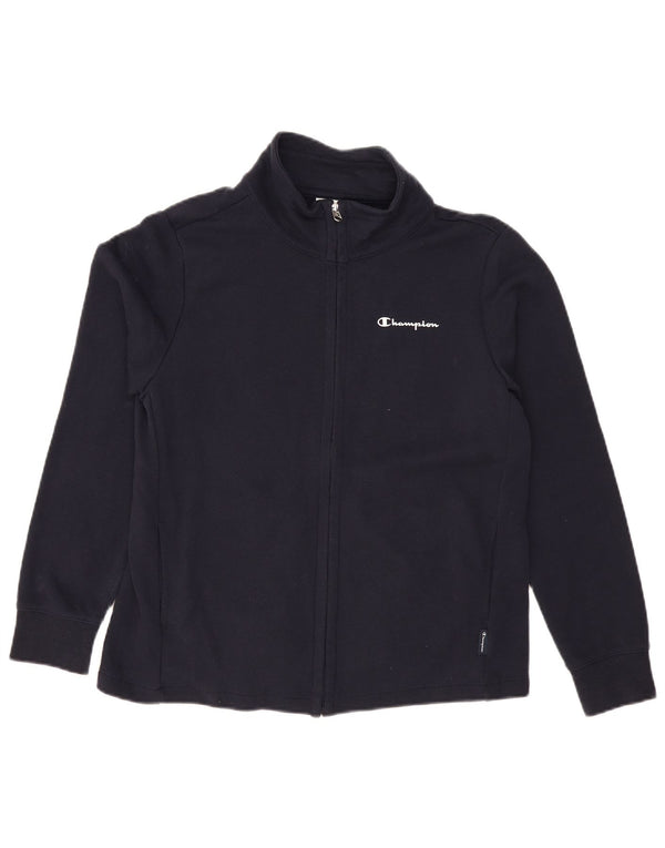 CHAMPION Dame træningsdragt Topjakke UK 16 Large Navy Blue