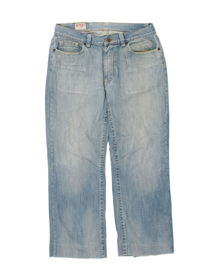 MASSIMO DUTTI Mens Straight Jeans W34 L29 Blue Vintage Massimo Dutti and Second-Hand Massimo Dutti from Messina Hembry 