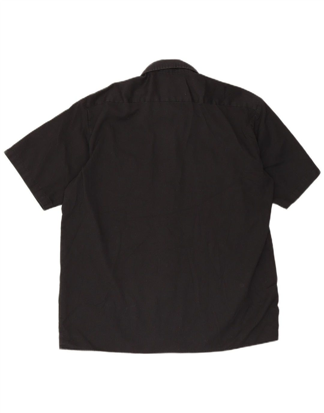 Dickies Herre grafisk kortærmet skjorte stor sort polyester